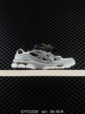 ASICS GEL-NYC Grey Black White EU 36-45 Running Shoe Running Sneakers - Unisex BS-81746