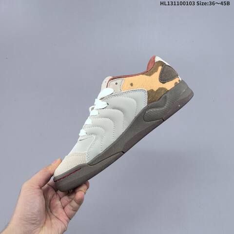 Jordan Session White Burgundy Brown Cow Print 36 45 Lifestyle - Unisex (BS-67127)