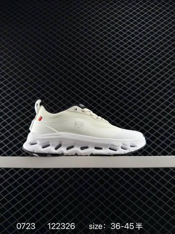 On Cloud Cloudtec Cream White Black EU 36-45 Running Shoe Running Sneakers - Unisex (BS-85521)