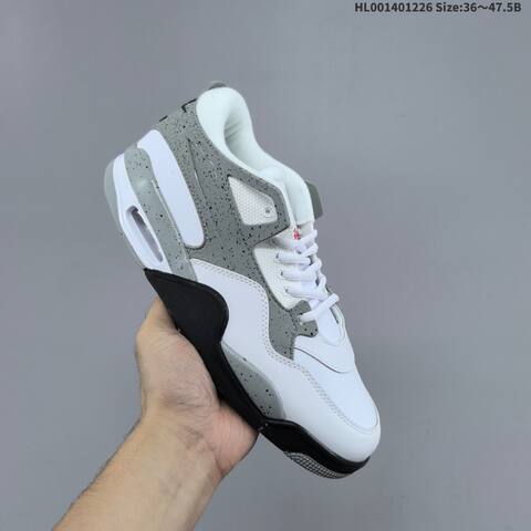 Jordan Air Jordan 4 RM White Cement 36 47 5 Lifestyle - Unisex (BS-67265)