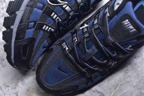 Nike P-6000 Black Blue Silver Grey Running Shoe BS-59647
