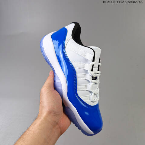 Jordan Air Jordan 11 Retro Low White Royal Blue EU 36-46 Basketball - Unisex (BS-63845)