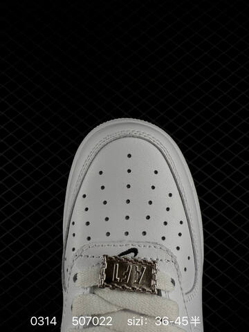 Nike Air Force 1 07 Low White Black 36-45 5 Lifestyle - Unisex (BS-72646)
