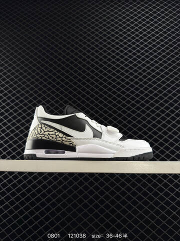 Jordan Air Jordan Legacy 312 White Black Grey EU 36-46 Basketball Shoe - Unisex BS-80987