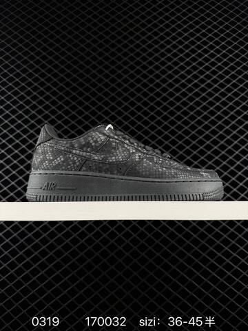 Nike Air Force 1 07 Low Purple Black Snakeskin EU 36-45 5 Lifestyle - Unisex (BS-72601)