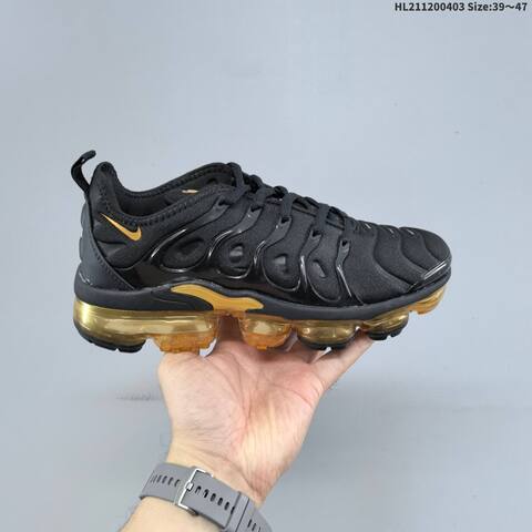 Nike Air Vapormax Plus Navy White Black Gold EU 39-47 Running Shoe - Unisex BS-60950