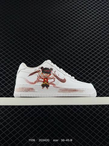 Nike Air Force 1 07 White Black EU 36-45 Lifestyle - Unisex (BS-74293)
