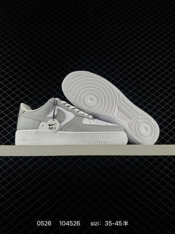 Nike Air Force 1 Low White Light Grey Light Blue Pink EU 35-45 Lifestyle - Unisex (BS-71205)