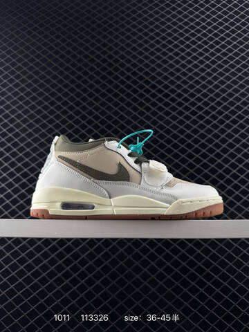 Jordan Air Jordan Legacy 312 Low White Mint Green Sail Beige EU 36-45 Basketball Shoe - Unisex (BS-80542)