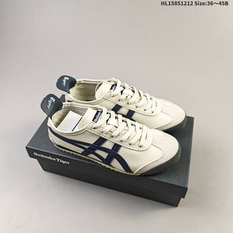 Onitsuka Tiger MEXICO 66 Cream Green Red Yellow EU 36-45 Sneaker Casual Sneakers - Unisex (BS-69161)