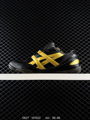 ASICS HYPERSYNC Black Gold Dark Gray 36-46 Sneaker Casual Sneakers - Unisex (BS-81822)