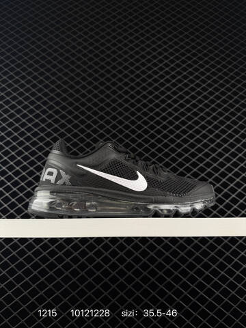 Nike Air Max 2013 White Gray Black Neon Yellow 35 5-46 Running - Unisex (BS-73679)