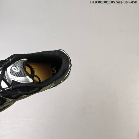 ASICS GEL NYC White Black Green Silver EU 36-45 Running Shoe Running Sneakers Unisex BS-69319