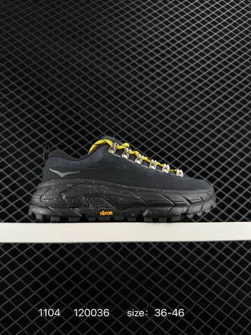 HOKA ONE ONE Tor Summit Brown Black Yellow EU 36-46 Trail Shoe Trail Running Sneakers - Unisex (BS-86397)