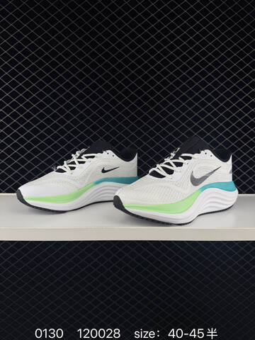 Nike FN033 White Black Green Blue EU 40-45 Running - Men's (BS-72889)
