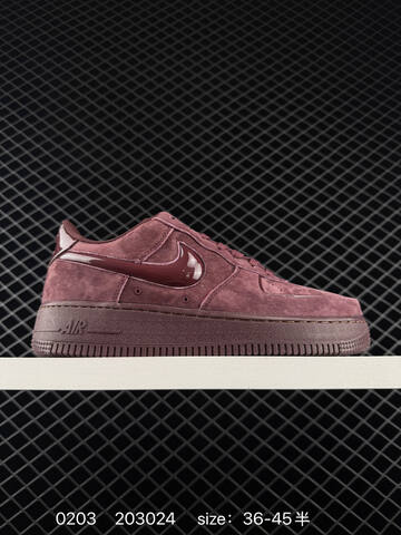 Nike Air Force 1 07 Low White Pink Beige Burgundy Cream EU 36-45 Lifestyle - Unisex (BS-72835)