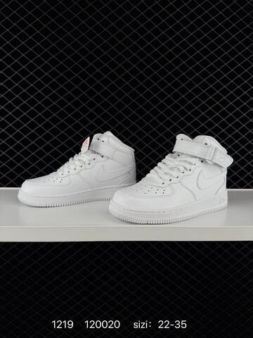 Nike Air Force 1 07 Triple White 22-35 Casual - Women's (BS-73603)