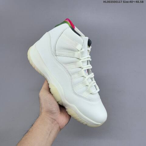 Jordan Air Jordan 11 Retro White Multi-Color EU 40-48 5 Basketball - Men's (BS-66953)
