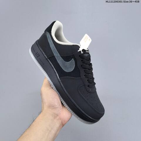 Nike Air Force 1 07 Black Grey Light Grey EU 36-45 Sneaker - Unisex BS-61484