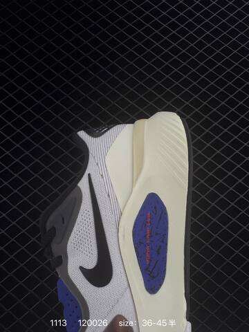 Nike Air Zoom Structure 26 White Grey Black With Blue And Red Accents EU 36-45 Running - Unisex (BS-74228)