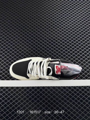 Jordan Air Jordan 1 Low OG SP Sail Black Red Yellow EU 36-47 Sneaker - Unisex BS-80134