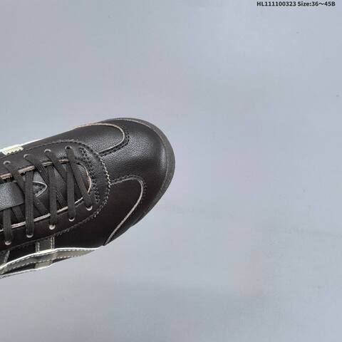 Onitsuka Tiger Mexico 66 SD Black Metallic Silver Dark Brown EU 36-45 Sneaker Casual Sneakers - Unisex (BS-68979)