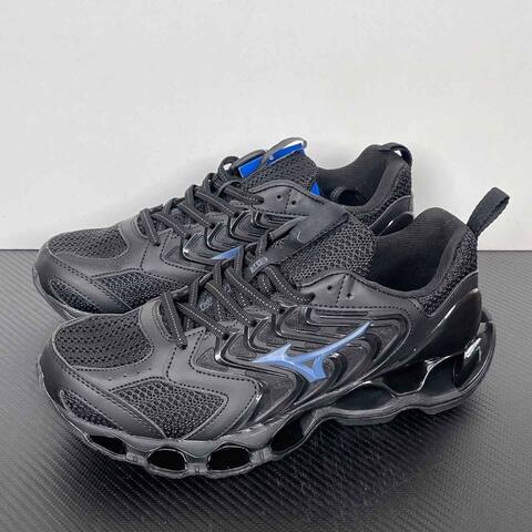 Mizuno Wave Prophecy LS Black Blue 270 9 Running Shoe Running Sneakers BS-86780