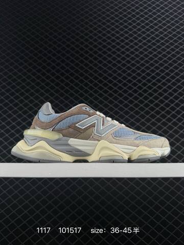 New Balance 9060 Tan Brown Cream Grey EU 36-45 Sneaker - Unisex (BS-82585)
