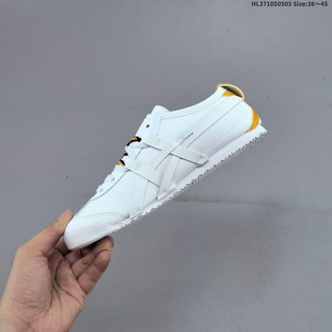 Onitsuka Tiger Mexico 66 White Yellow Black EU 36-45 Sneaker Casual Sneakers - Unisex (BS-68861)