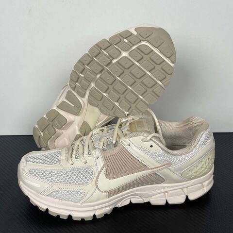 Nike Zoom Vomero 5 Cream White With Beige And Silver Accents Running (BS-87000)
