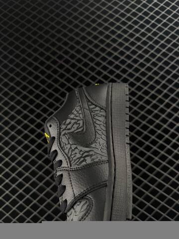 Jordan Air Jordan 3 Low IM6568-010 Black Dark Grey Yellow EU 36-46 Basketball Shoe - Unisex BS-80431