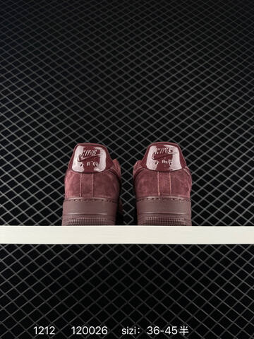 Nike Air Force 1 07 Burgundy EU 36-45 5 Lifestyle - Unisex (BS-73757)
