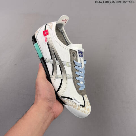 Onitsuka Tiger Mexico 66 Patou Beige Pink EU 36-40 Sneaker Casual Sneakers - Unisex (BS-69152)