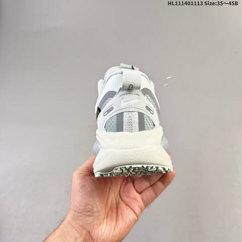 Nike Vomero 18 GTX ReactX Air Zoom Light Grey Off White Light Green EU 35-45 Running Shoe - Unisex (BS-63774)