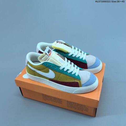Nike Blazer Low 77 VNTG White Blue Sail EU 36-45 Skate Shoe - Unisex BS-61226
