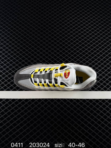 Nike Air Max 95 IB4523-002 Black Grey Yellow White EU 40-46 Lifestyle - Men's (BS-72164)