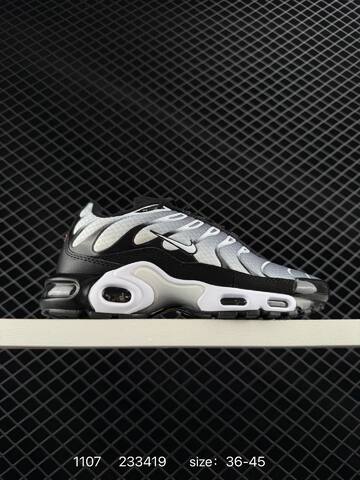 Nike Air Max Plus Black Red Silver EU 36-45 Running - Unisex (BS-74323)