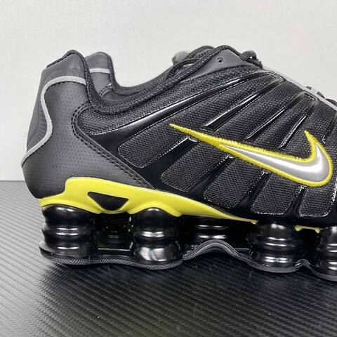 Nike Shox TL Black Grey Yellow Running (BS-87025)