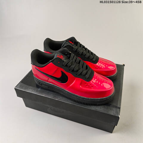 Nike Air Force 1 Black Purple 39 45 Lifestyle - Unisex (BS-62995)