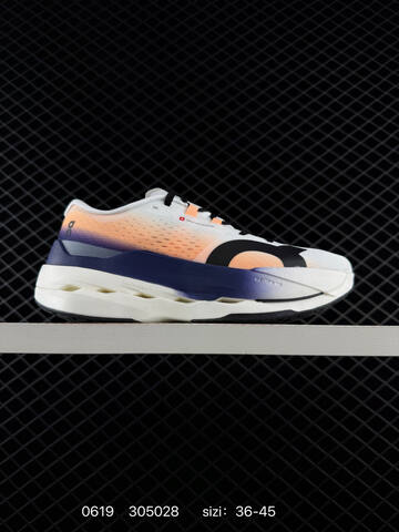 On Running Cloudboom Strike White Orange Navy Black EU 36-45 Running Shoe Running Sneakers - Unisex (BS-85151)