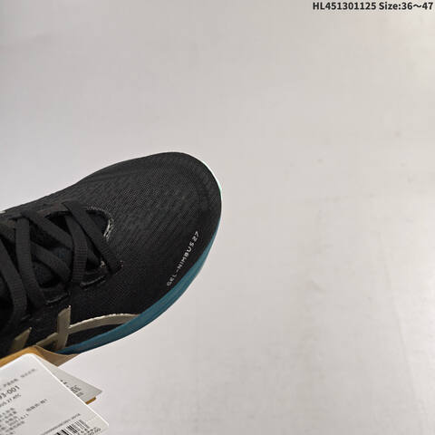 Asics Gel-Nimbus 27 Black Teal Silver EU 36-47 Running Shoe Running Sneakers - Unisex (BS-69232)