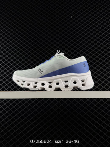 On Cloudmonster Light Mint Blue White 36-46 Running Shoe Running Sneakers - Unisex (BS-84984)