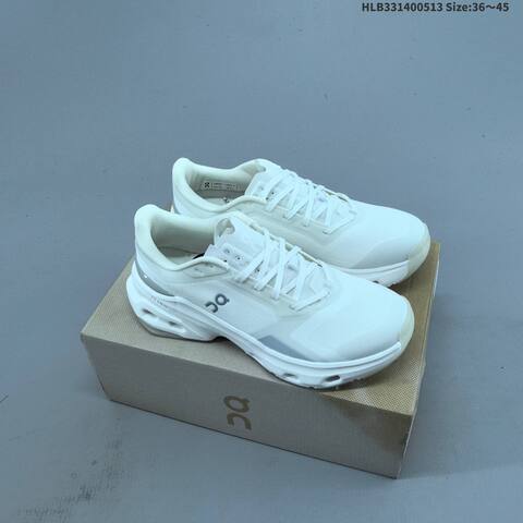 On Cloudpulse 2 White Black And Dark Green Black EU 36-45 Running Shoe Running Sneakers - Unisex (BS-69555)