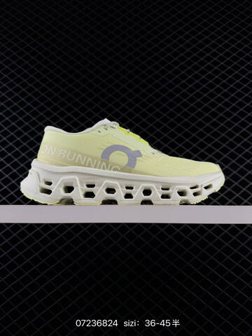 On Cloudmonster 3 Hyper HL68 Pale Lime Cream White EU 36-45 Running Shoe Running Sneakers - Unisex (BS-84999)