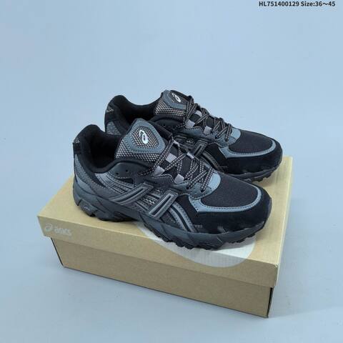 ASICS GEL-SONOMA TR Black Grey Cream EU 36-45 Trail Shoe Trail Running Sneakers - Unisex (BS-69029)