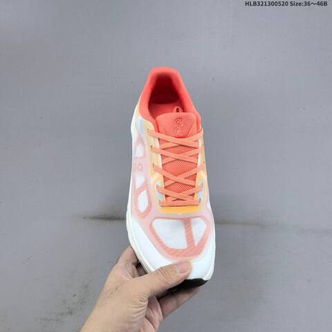 On Running Cloudtilt Remix Eva White Coral Orange Cream EU 36-46 Running Shoe Running Sneakers - Unisex (BS-69540)