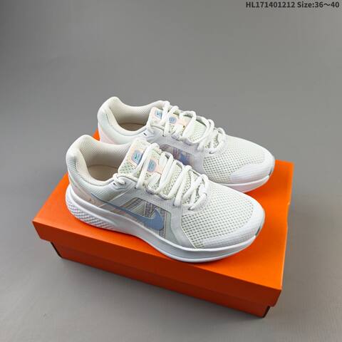 Nike Run Swift 2 CU3528 Black White Light Blue Pink EU 36-45 Running Shoe - Unisex BS-62737