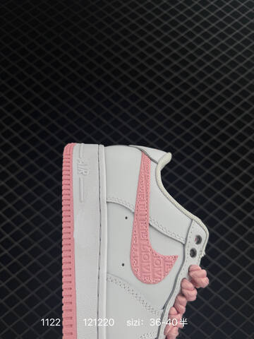 Nike Air Force 1 07 White Pink EU 36-40 5 Lifestyle - Unisex (BS-74057)