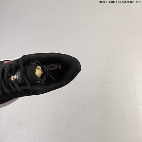 HOKA ONE ONE Bondi 9 Black White Rose Gold EU 36-45 Running Shoe Running Sneakers - Unisex (BS-69445)