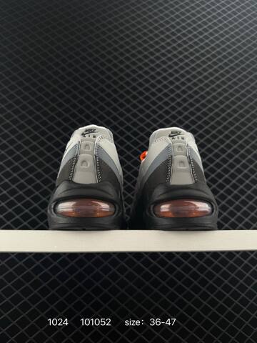 Nike Air Max 95 HM4740-005 Black Grey White Orange EU 36-47 Lifestyle - Unisex (BS-74610)